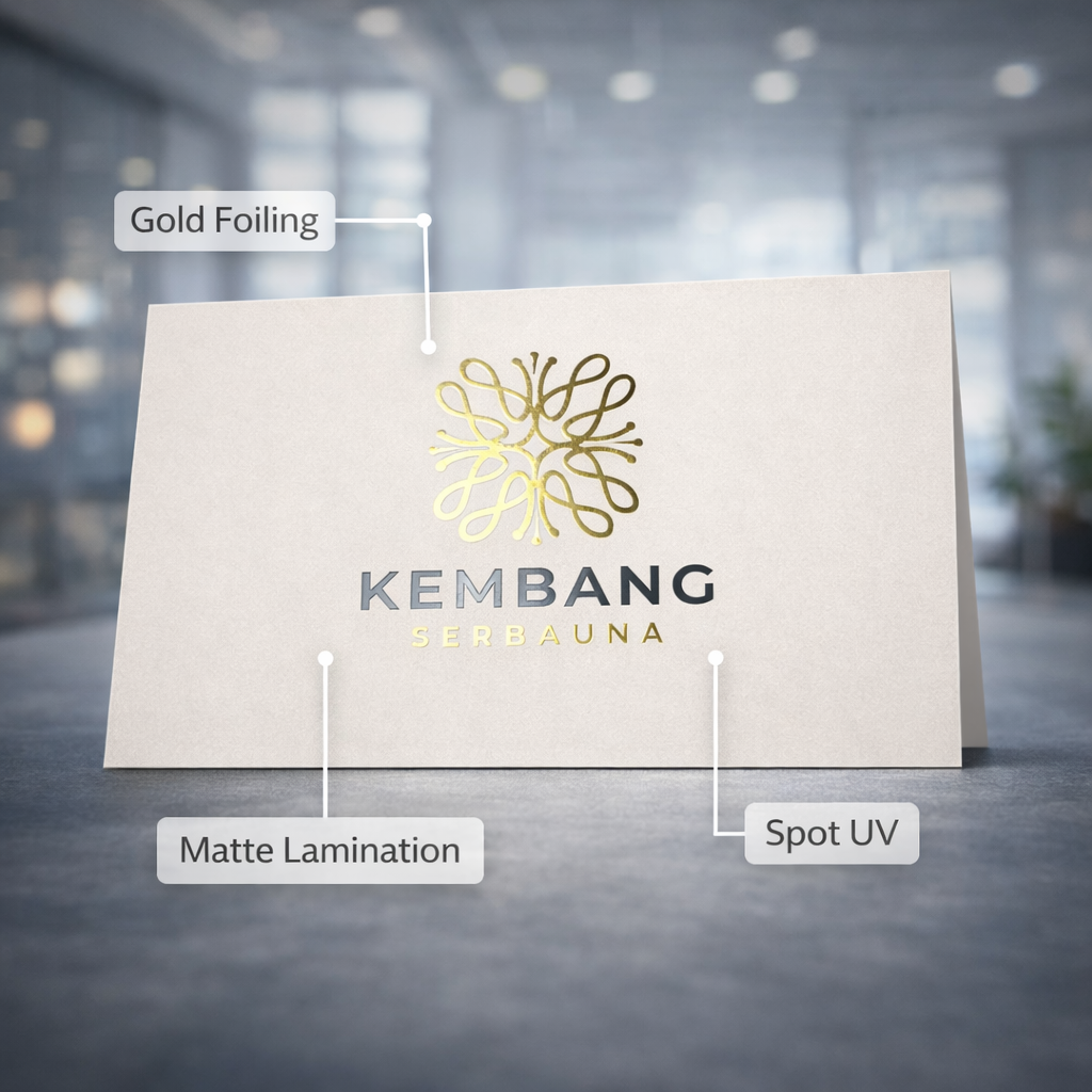 Silver foil stamping business cards Dubai UAE - luxury premium cards