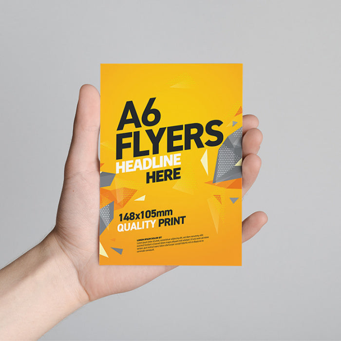 Flyer printing Dubai - A4 A5 full colour same day printing UAE