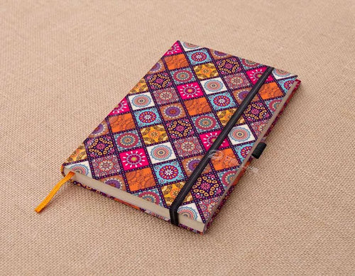 Custom PU notebook Dubai UAE - branded corporate notebooks leather