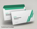 Custom envelope printing Dubai - branded business stationery UAE