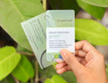 Clear PVC transparent business cards Dubai - custom translucent UAE
