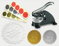 Embossing Seal — Custom Company & Certificate Seal
