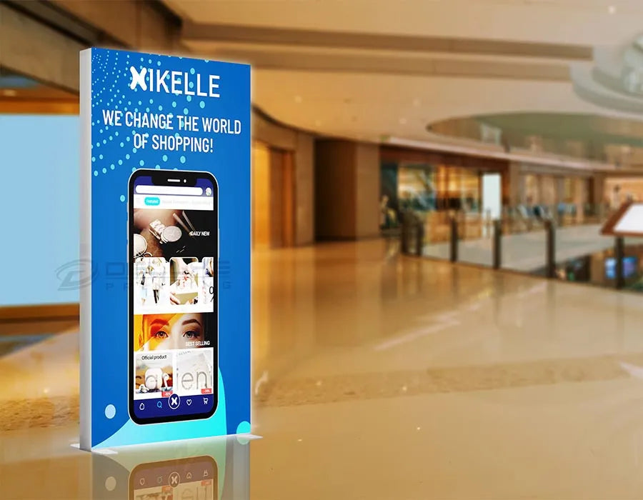 LED light box signage Dubai - fabric illuminated backlit signs UAE