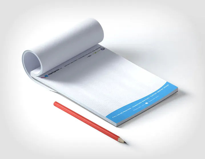 Notepad printing Dubai - glue binding custom notepads UAE
