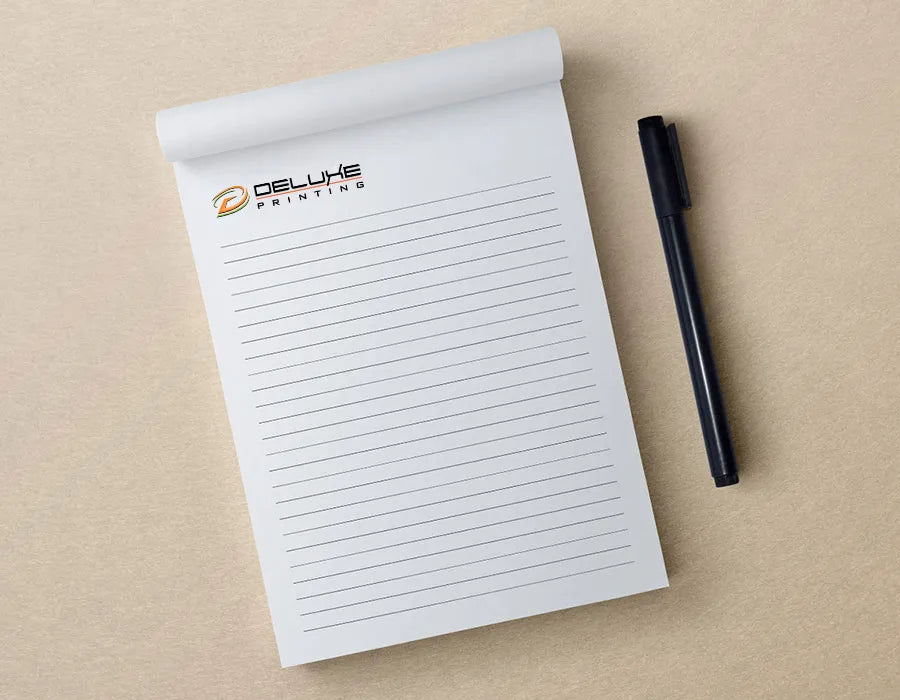 Custom notepad printing Dubai UAE - branded writing pads corporate