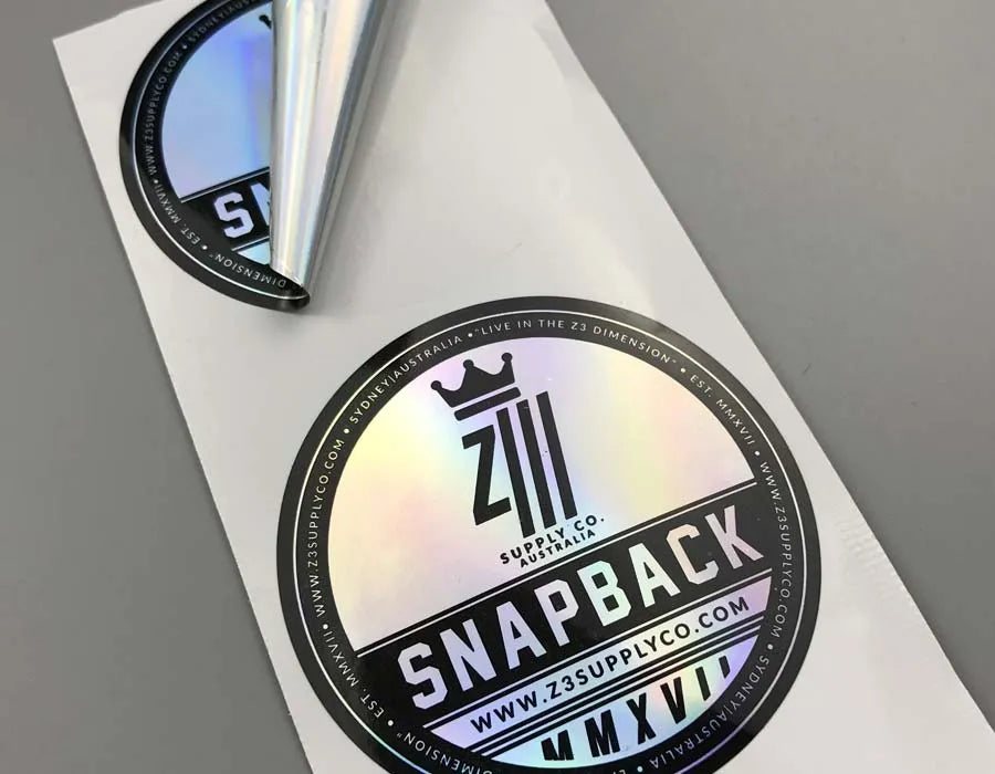 Holographic & Chrome Stickers