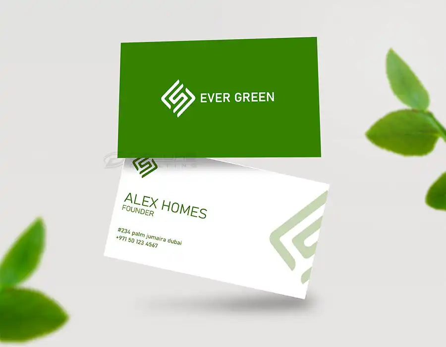 Embossed debossed business cards Dubai - laminated premium cards UAE