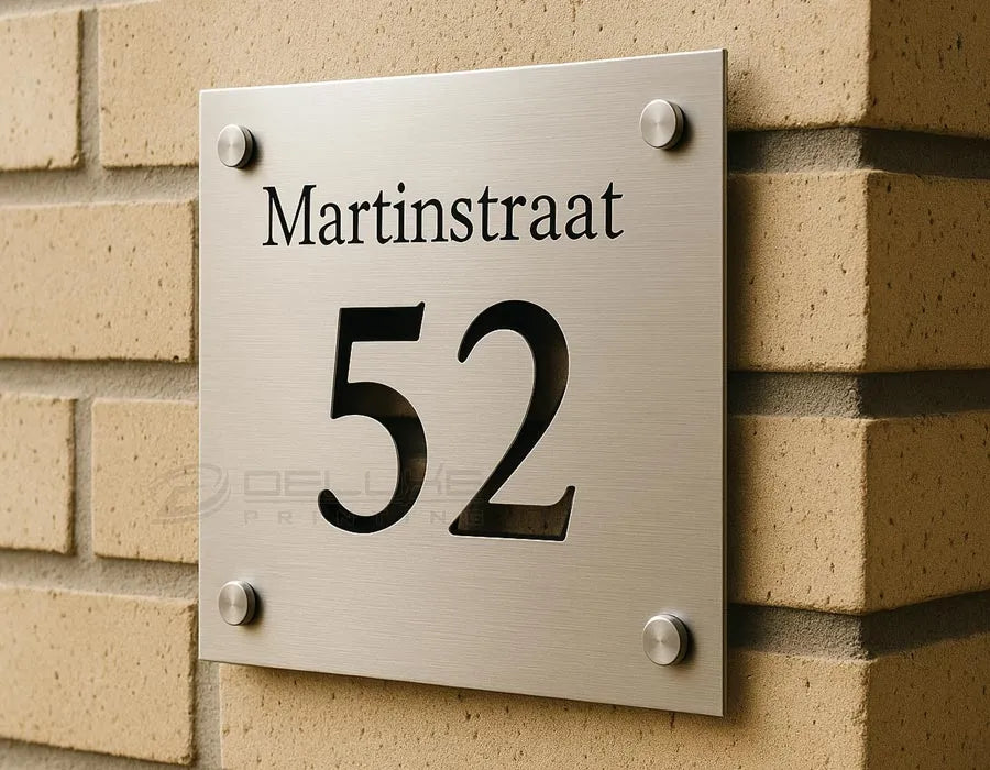 Metal name plate printing Dubai UAE - office door plates custom