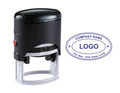 Oval Shape Stamp — Custom Self-Ink