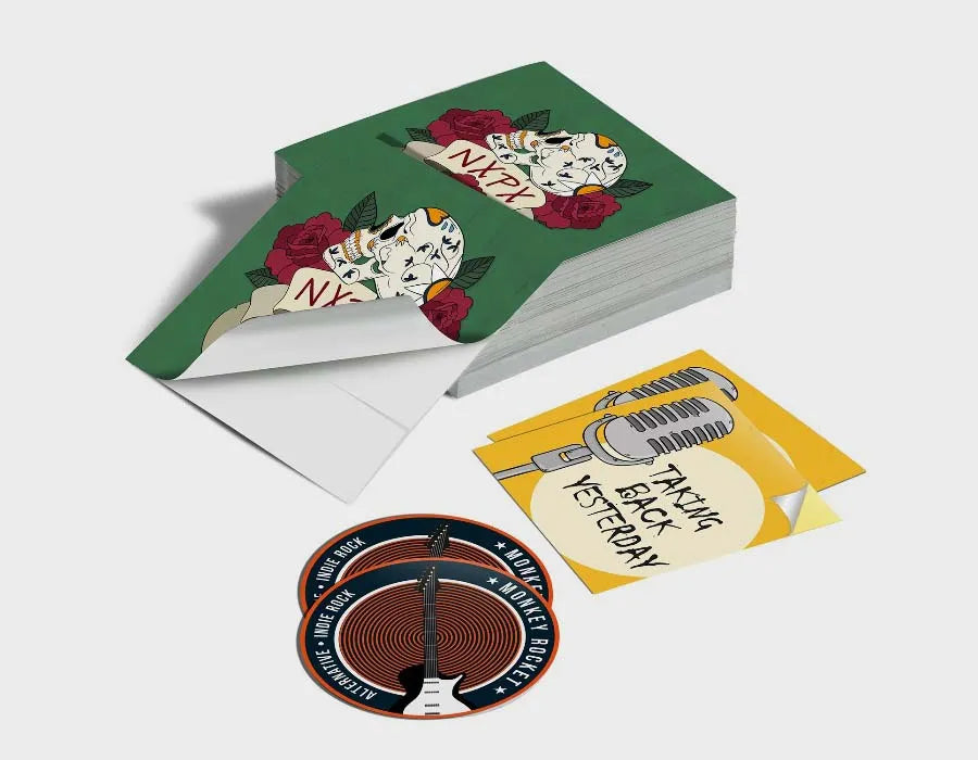 Square & Rectangle Sticker Printing