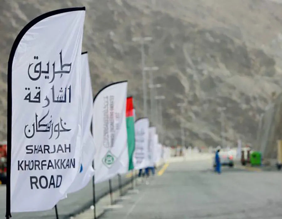 Sail flag feather flag printing Dubai - outdoor advertising flags UAE