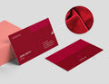 Soft touch velvet business cards Dubai - luxury matte finish UAE