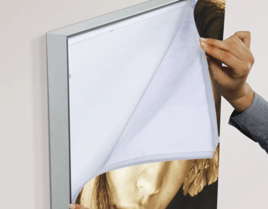 Wall fabric light box Dubai - backlit display signage illuminated UAE